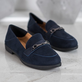 SHELOVET Suede Lords azul 1