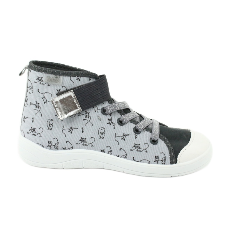 Calçados infantis Befado 268Y072 cinza 1