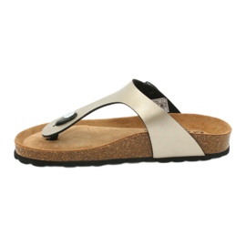 Chinelos médicos BIOX Gerona ouro dourado 1