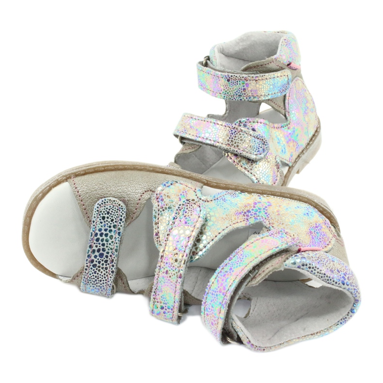 Mazurek Sandálias de couro alta preventiva pln 291 multicolorido 4 Mazurek Sandálias de couro alta preventiva pln 291 multicolorido 4