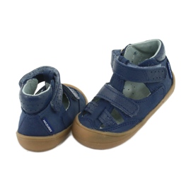 Nabos masculinos Sandals Mazurek 1187 azul marinho azul-marinho 3