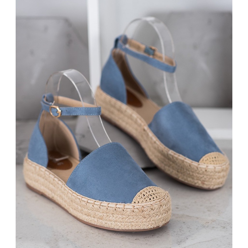 SHELOVET Alpercatas com fivela azul 2 SHELOVET Alpercatas com fivela azul 2