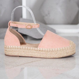 SHELOVET Alpercatas com fivela rosa 2
