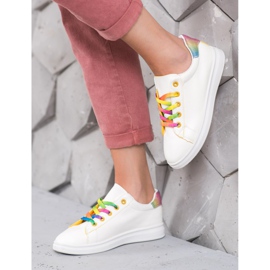 SHELOVET Calçados Esportivos da Moda branco 1