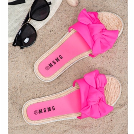 SHELOVET Chinelos elegantes rosa 2