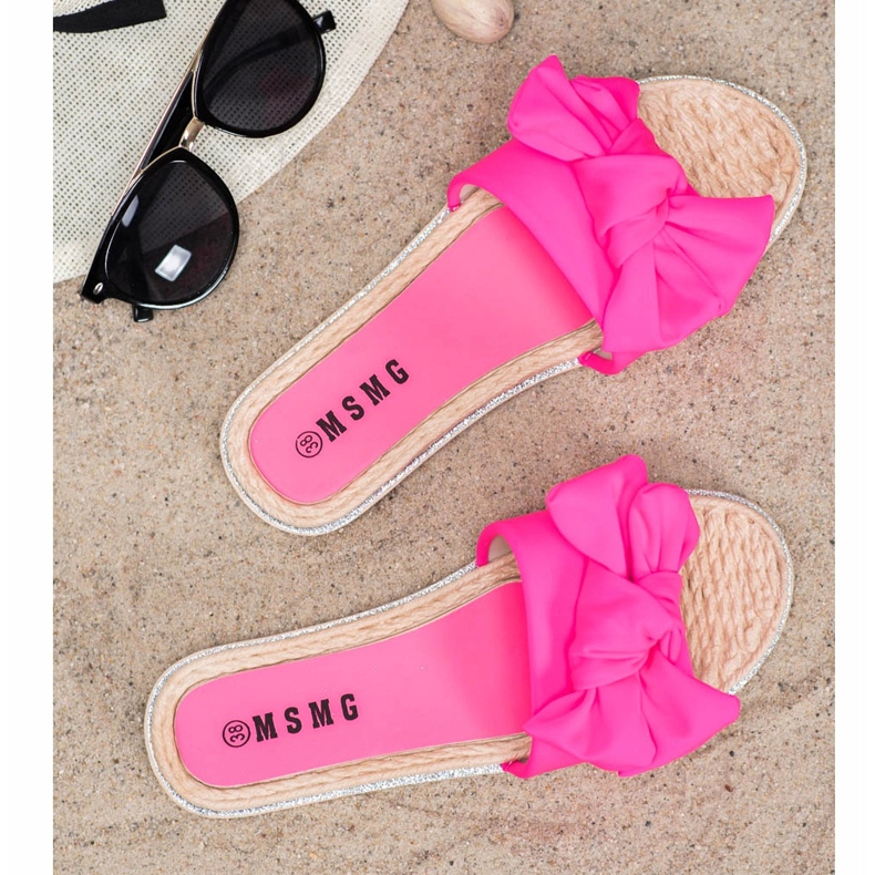 SHELOVET Chinelos elegantes rosa 2