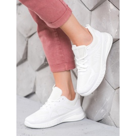 SHELOVET Tênis esportivos branco 2