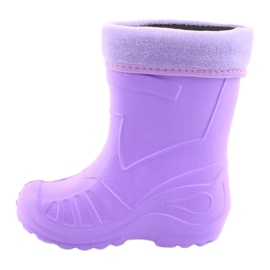 Botas de chuva roxa infantil Befado 162Y102 tolet 2 Botas de chuva roxa infantil Befado 162Y102 tolet 2