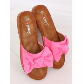 Chinelos fúcsia femininos YQ230 fúcsia rosa 1