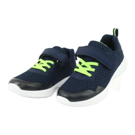 NEWS Sapatos esportivos para velcro azul marinho/verde notícias 20Z55-2312 2