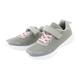 Evento 20DZ55-2312 Sports Sports para velcro cinza-rosa 2