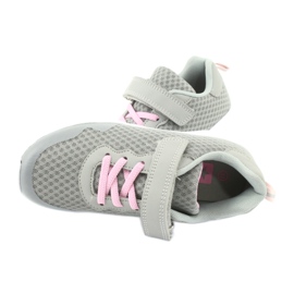Evento 20DZ55-2312 Sports Sports para velcro cinza-rosa 4
