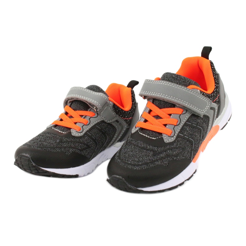 NEWS NOTÍCIAS tênis esportivos de velcro 20DZ55-1777 preto 2