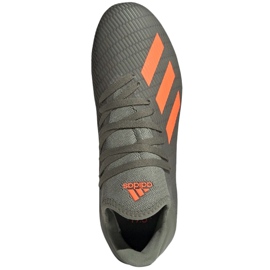 Chuteiras Adidas X 19.3 Fg Jr EF8374 cáqui 1