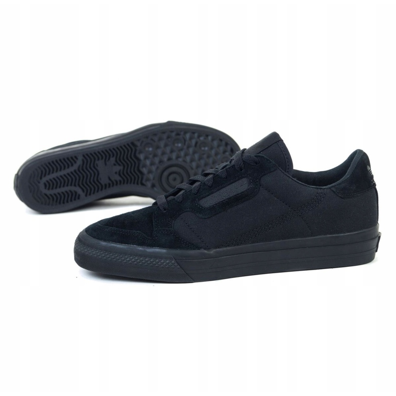 Sapatos Adidas Continental Vulc M EF3531 preto 1