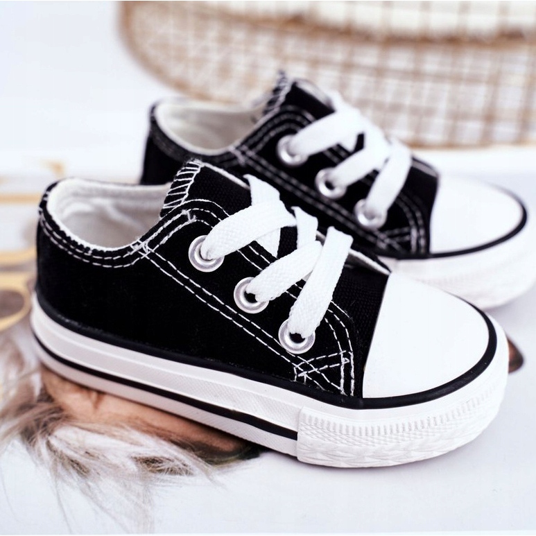 FRROCK Tênis Clássico Infantil Filemon Preto 1