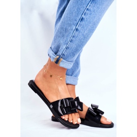 Chinelos femininos de borracha perfumada ZAXY preto FF285014 1