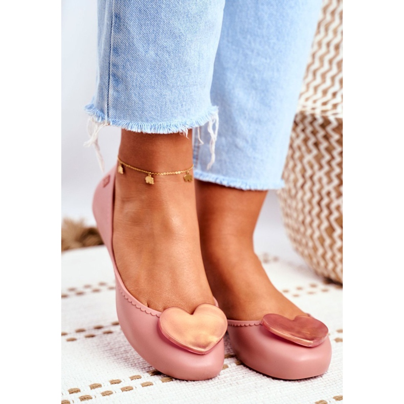 Bailarina de borracha perfumada feminina ZAXY rosa FF285052 1