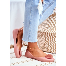 Bailarina de borracha perfumada feminina ZAXY rosa FF285052 2