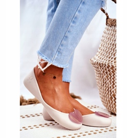 Bailarinas de borracha perfumada feminina ZAXY Beige FF285051 bege 2 Bailarinas de borracha perfumada feminina ZAXY Beige FF285051 bege 2