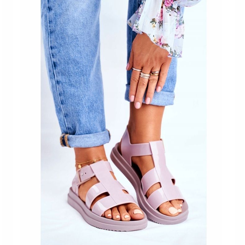 Sandálias femininas de borracha perfumada ZAXY Beige FF285025 bege 1