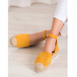 SHELOVET Alpercatas Openwork amarelo 1 SHELOVET Alpercatas Openwork amarelo 1
