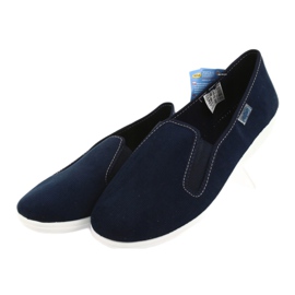 Sapatos de pvc juvenil Befado 401Q047 azul marinho 2