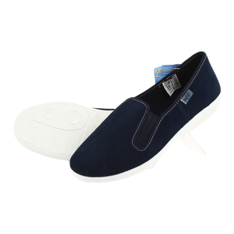 Sapatos de pvc juvenil Befado 401Q047 azul marinho 3