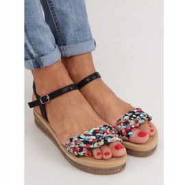 Sandálias femininas pretas CK151P pretas preto 1