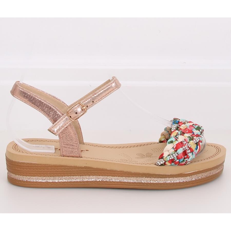 Sandálias femininas Champagne CK151P Champagne rosa 2