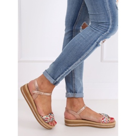 Sandálias femininas Champagne CK151P Champagne rosa 1