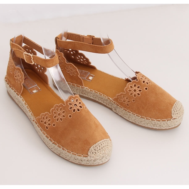 Alpercatas camelo a céu aberto JH119 Camel marrom 1