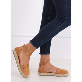 Alpercatas camelo a céu aberto JH119 Camel marrom 2