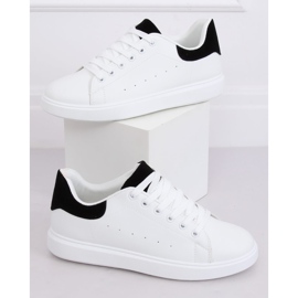 Tênis feminino branco LA85P preto 1