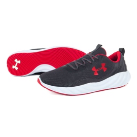 Tênis de corrida Under Armour Charged Will Nm M 3023077-101 preto vermelho cinza 6