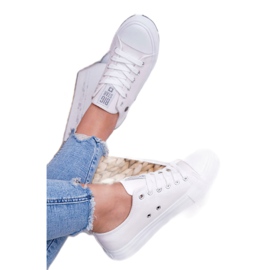Tênis feminino Big Star White V274869 branco 4
