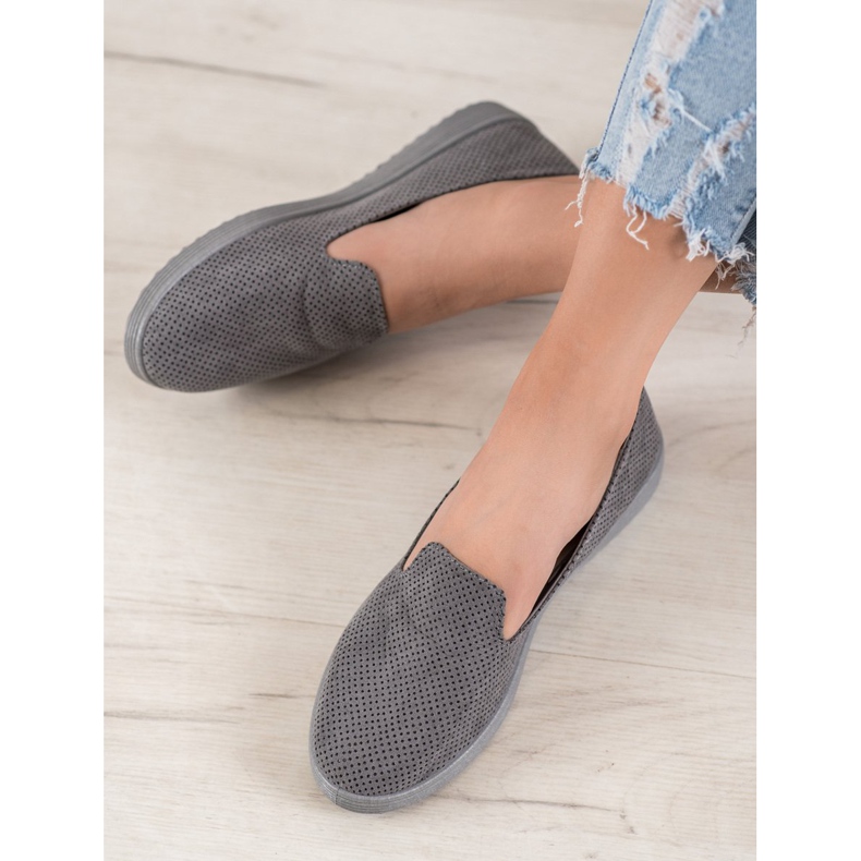 SHELOVET Suede Lords cinza 1