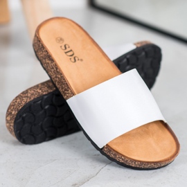 SDS Chinelos clássicos branco 1