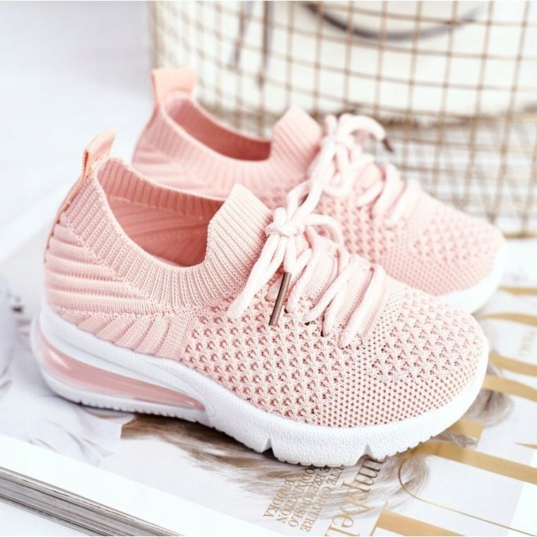 FRROCK Calçados infantis esportivos com atacadores rosa lena 1 FRROCK Calçados infantis esportivos com atacadores rosa lena 1