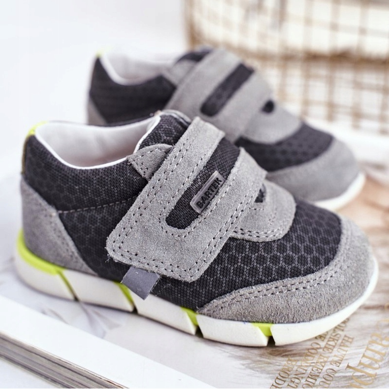 Bartek S.A. Brogues infantil para meninos Gray Bartek T-71949 / SA1 cinza 1 Bartek S.A. Brogues infantil para meninos Gray Bartek T-71949 / SA1 cinza 1