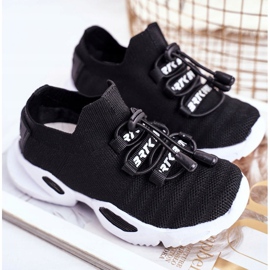 Bartek S.A. Sapatos esportivos infantis Bartek Black T-75203 / W35 preto 1