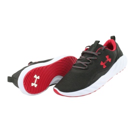 Tênis de corrida Under Armour Charged Will Nm M 3023077-101 preto vermelho cinza 3