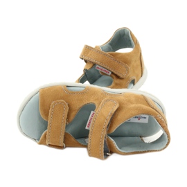 Sandálias de velcro Mazurek 314 camelo multicolorido amarelo 4 Sandálias de velcro Mazurek 314 camelo multicolorido amarelo 4