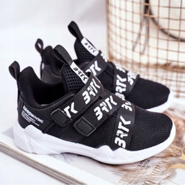 Bartek S.A. Sapatos esportivos infantis Bartek Black T-75213 / W35 preto 1