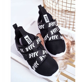 Bartek S.A. Sapatos esportivos infantis Bartek Black T-75213 / W35 preto 2