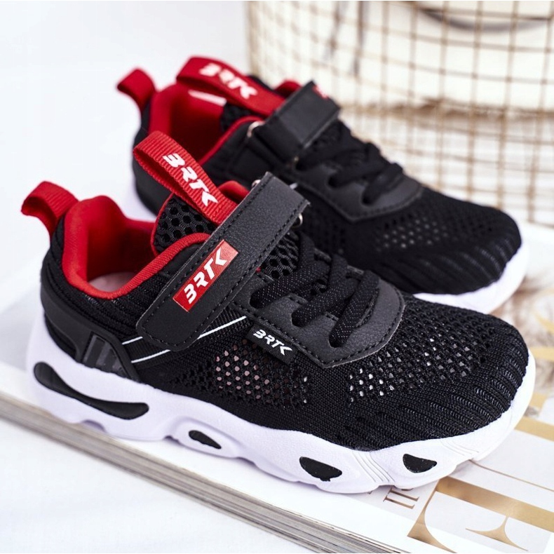 Bartek S.A. Sapatos esportivos infantis Bartek Black T-75214 / W35 preto 1