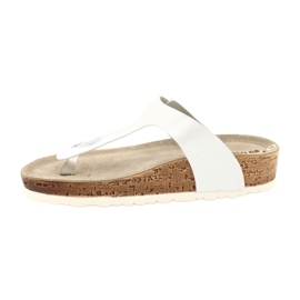 Chinelos anatômicos femininos Inblu NM020 anatômicos branco 1