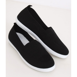 Tênis femininos negros ZK097 Nero preto 1