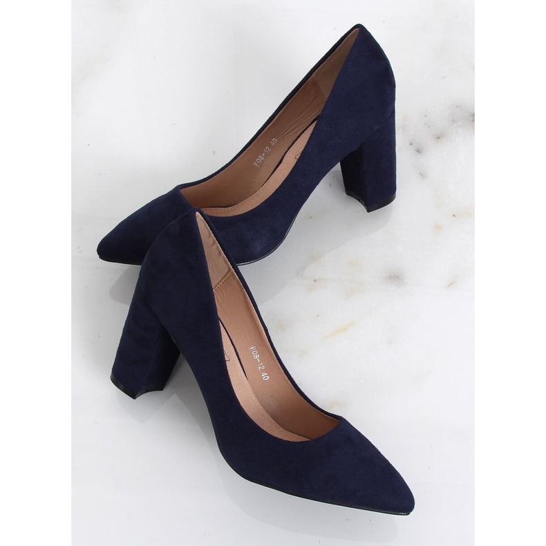 Bombas no pilar, azul marinho E08-12 Azul azul-marinho 2