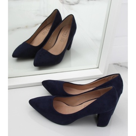 Bombas no pilar, azul marinho E08-12 Azul azul-marinho 1